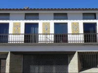 La puerta de la villa 