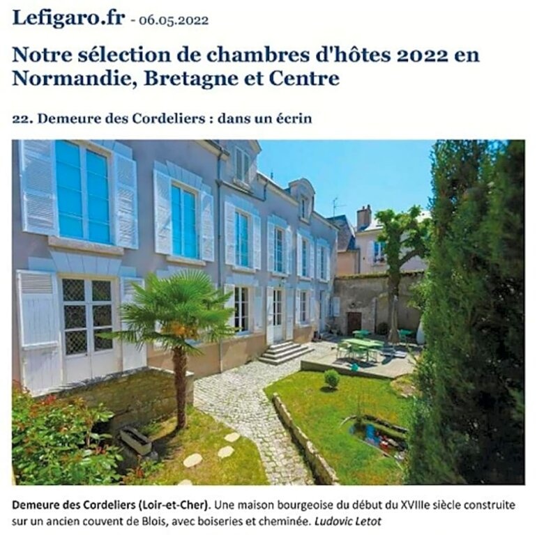 Demeure de la Cordeliere 