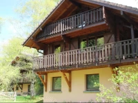 Chalet individuel en madrier VOLOGNE 3 chambres 