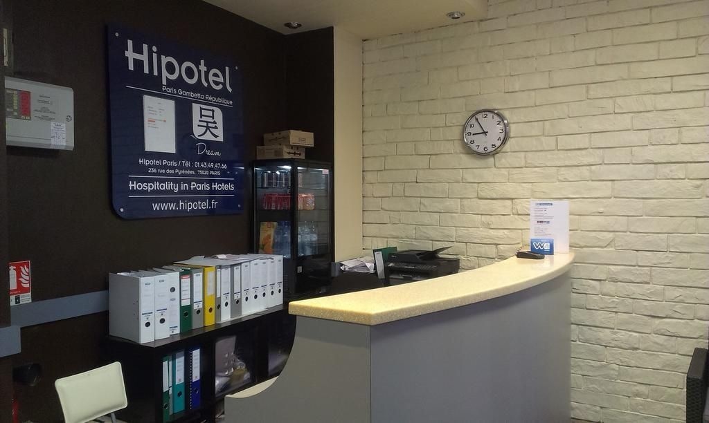 Hipotel Paris Gambetta Republique 