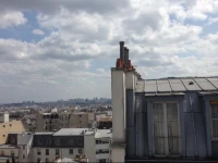 Montmartre vue sur Paris 