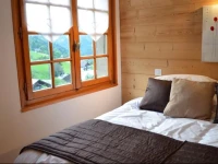 Chalet blanc bleu 