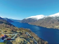 Four-Bedroom Holiday home Markhus with Sea View 02 