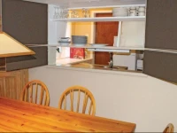 Three-Bedroom Apartment Stongfjorden with a Fireplace 06 