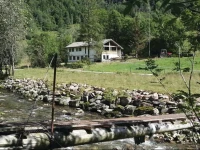 Four-Bedroom Holiday home Eikelandsosen with a Fireplace 01 