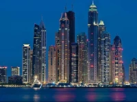 Wider View - Torch Tower - Dubai Marina 