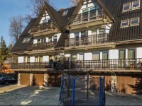 Apartament Folk z balkonem i widokiem na Tatry 