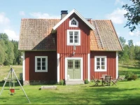 Two-Bedroom Holiday home HolmsjГ¶ with a Fireplace 09 