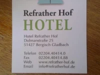 Hotel Refrather Hof 3*