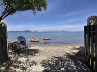 Summer House on the Sandy Beach 