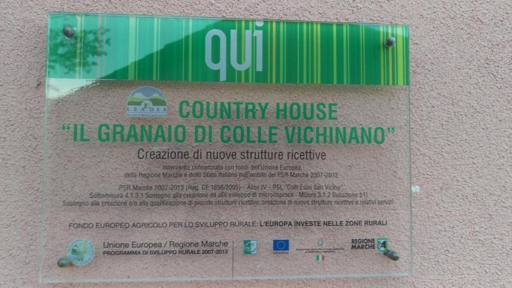Il Granaio di Colle Vichinano 