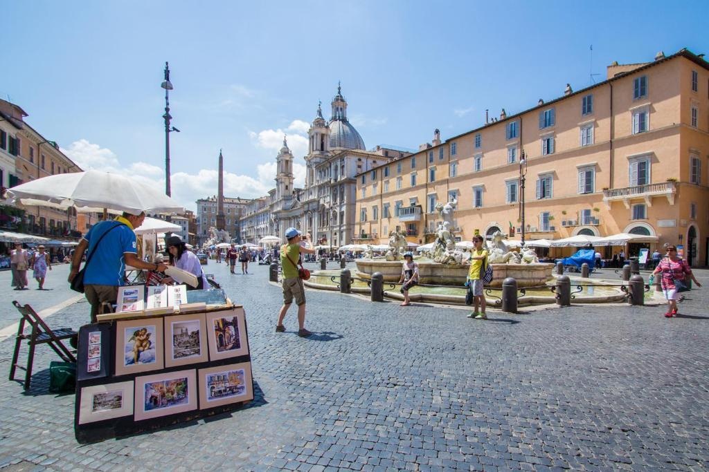 Tetti di Piazza Navona 