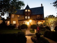 Stone Porch by the Lake 
