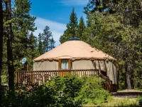 Bend-Sunriver Camping Resort 24 ft. Yurt 9 