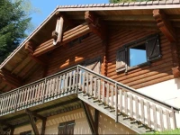 Chalet individuel en Rondin Vologne 3 chambres 