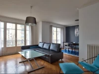 Design Flat Seine Eiffel Tower 