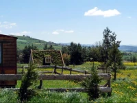 Camping nature Au-delГ  des nuages 