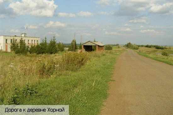 Хорной деревня