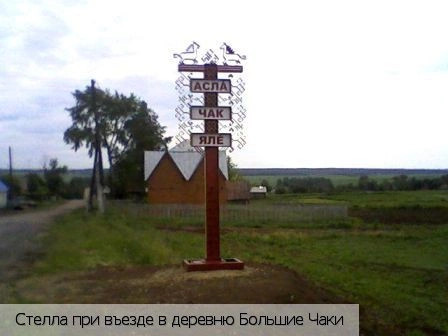 Большие Чаки деревня