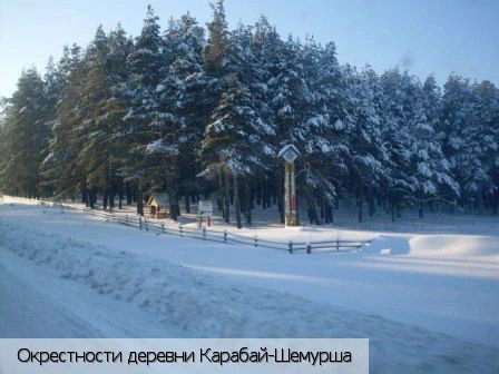 Карабай-Шемурша деревня