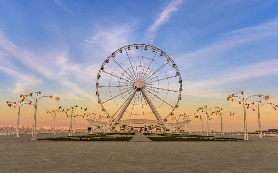 Бакинский Приморский Бульвар (Приморский Национальный Парк)