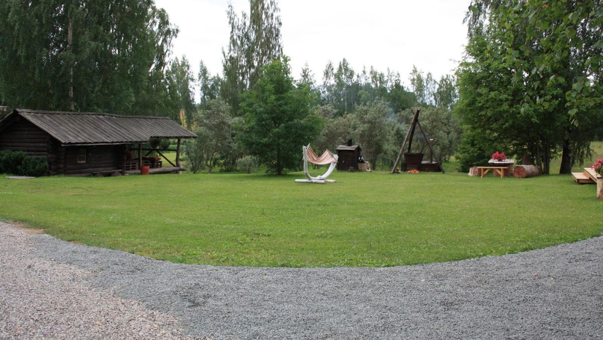 Туристический хутор Pedaja: баня по-черному, бочка для купания и автобаня