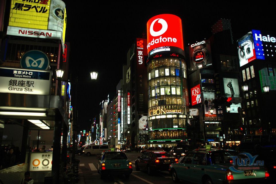 Район Гинза (торговая улица)