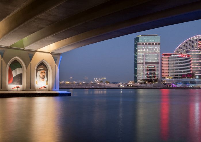 Мост Бизнес Бэй Кроссинг (Business Bay Crossing Bridge)