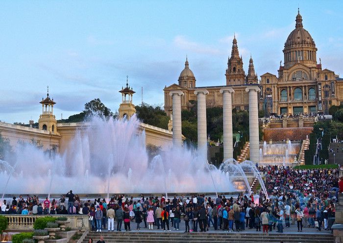 Волшебный Фонтан в Барселоне