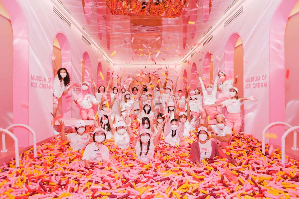 Музей мороженого в Сингапуре