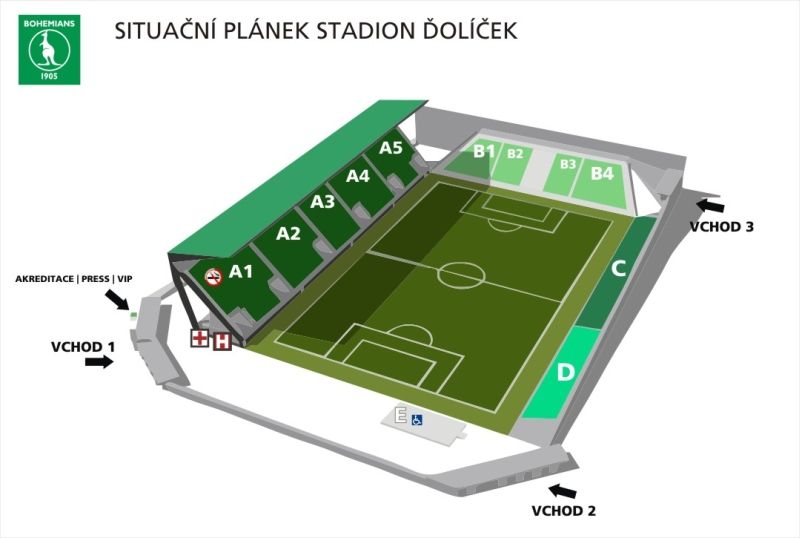 Футбольный стадион Доличек