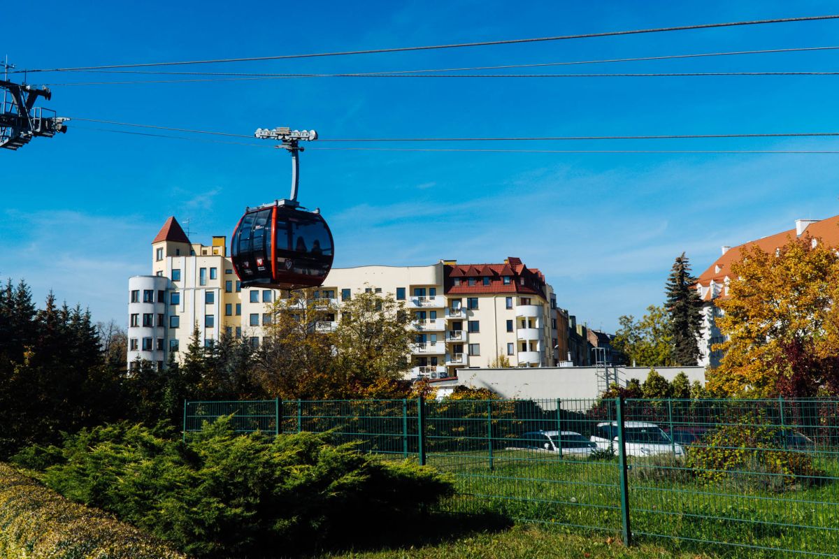 Канатная дорога Полинка