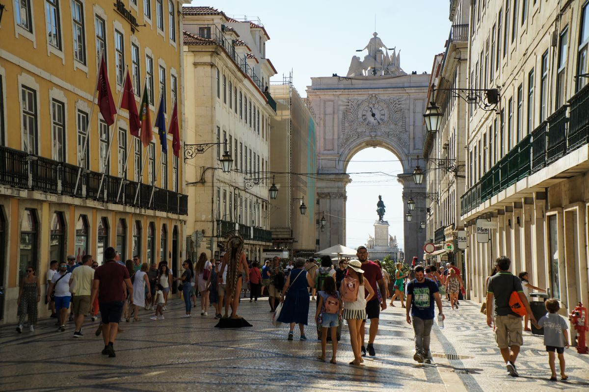 Триумфальная Арка на руа Аугушта