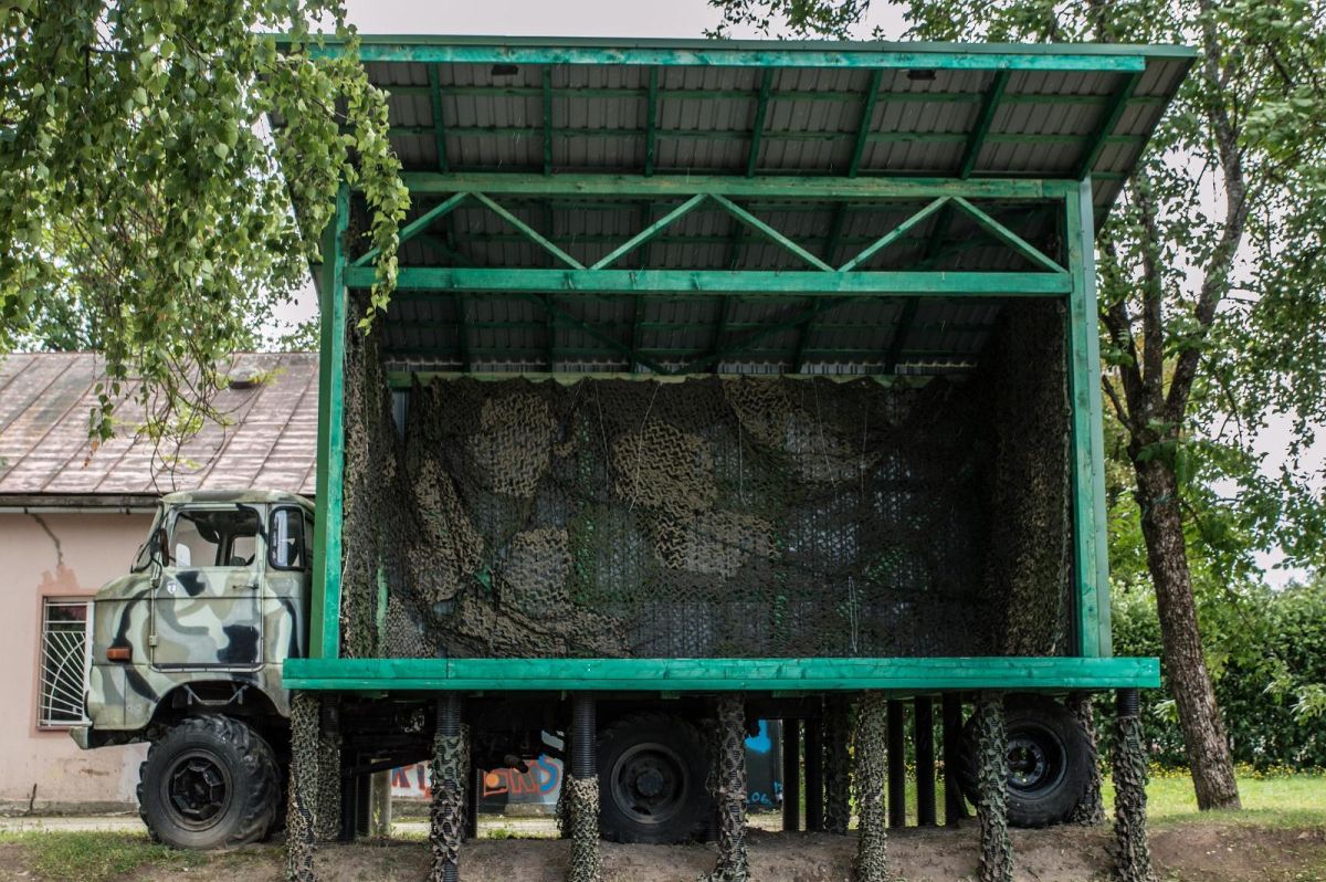Тематический военный парк в Валга