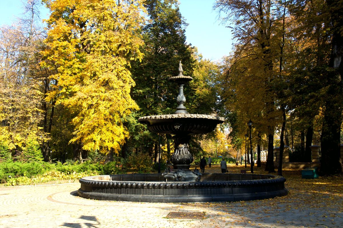 Фонтан В Мариинском Парке