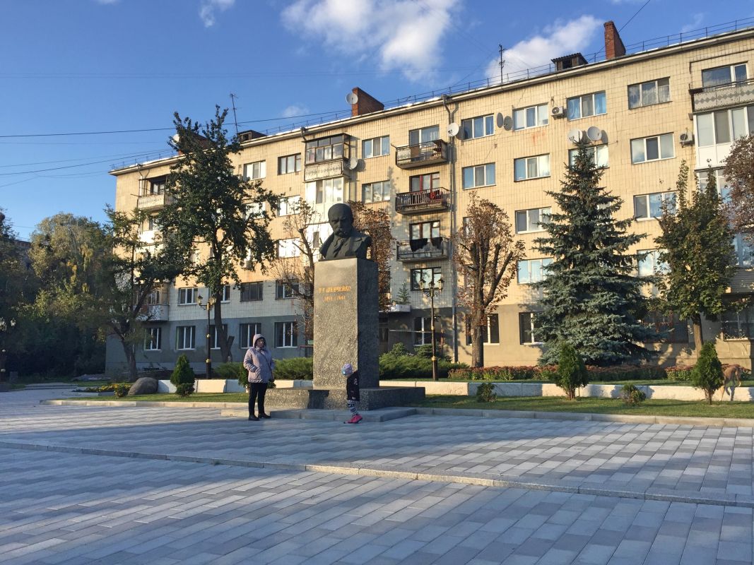 Памятник Т.Г.Шевченко