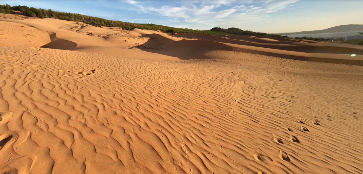 Красные дюны в Муйне