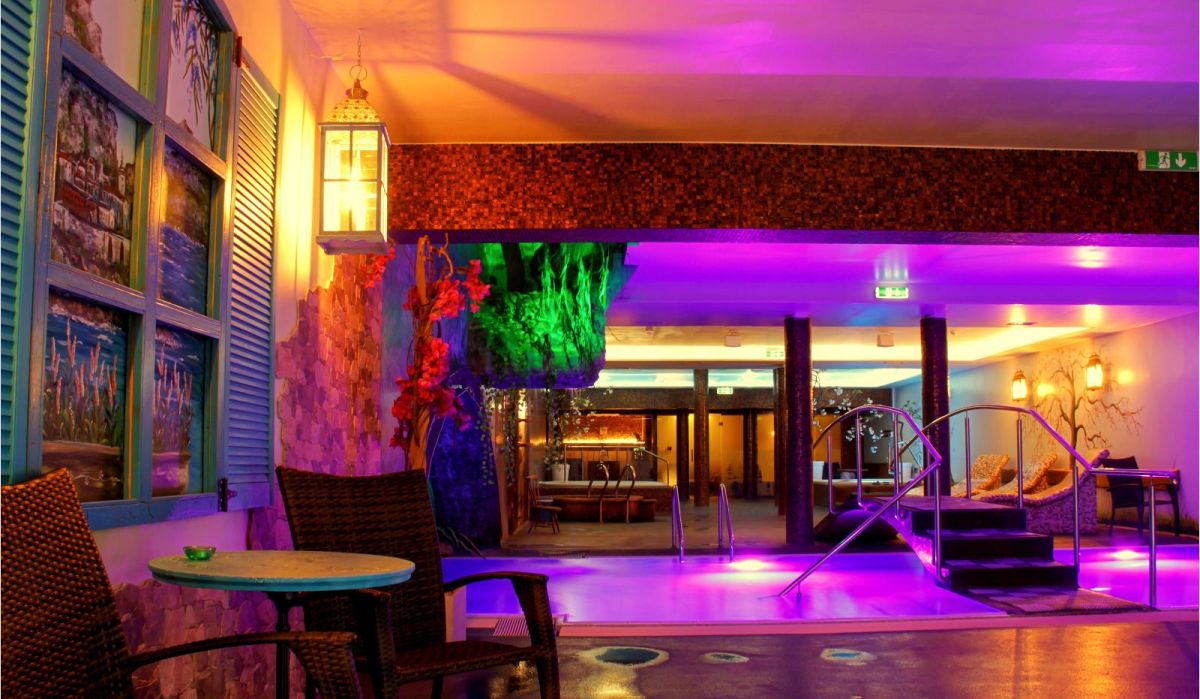 Спа-центр с банями в спа-отеле 