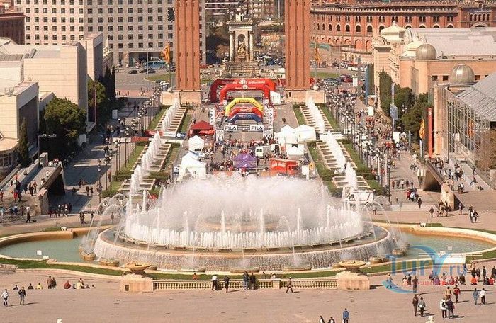 Волшебный Фонтан в Барселоне