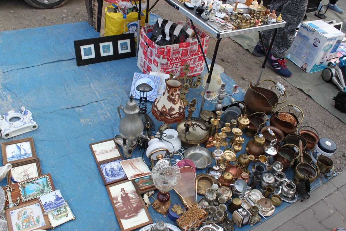 Блошиный рынок в Праге