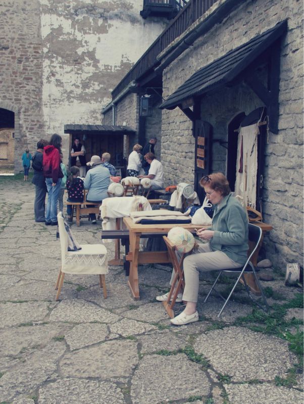 Северный двор Нарвского замка