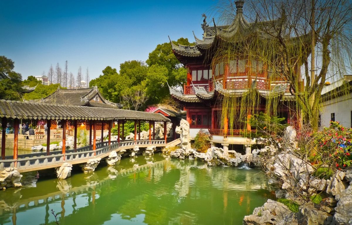 Сад Юй Юань в Шанхае
