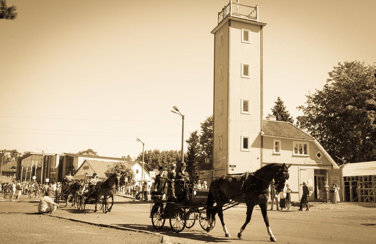 Пожарная каланча в Кярдла