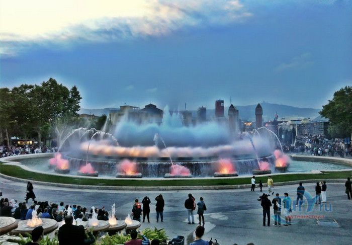 Волшебный Фонтан в Барселоне