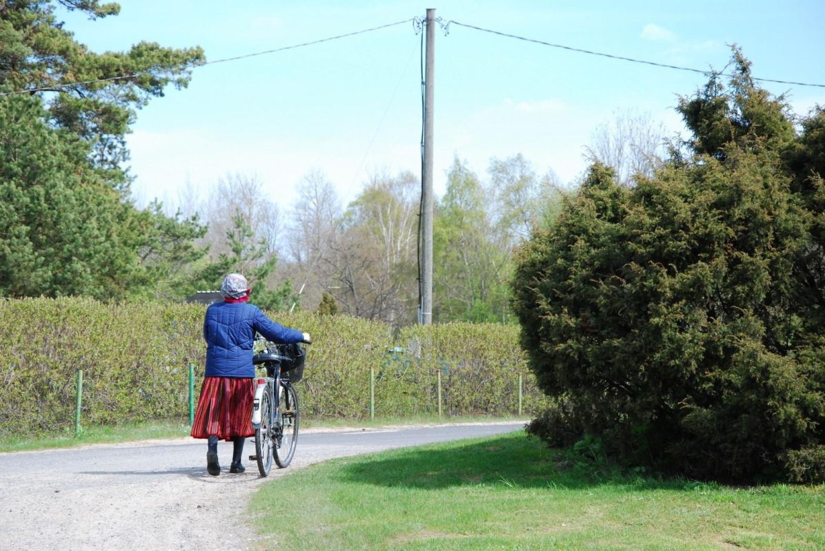 Традиционный хутор Метсамаа на острове Кихну