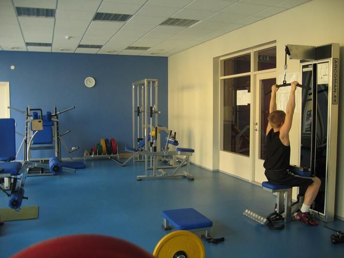 Спортивное здание Отепяэ