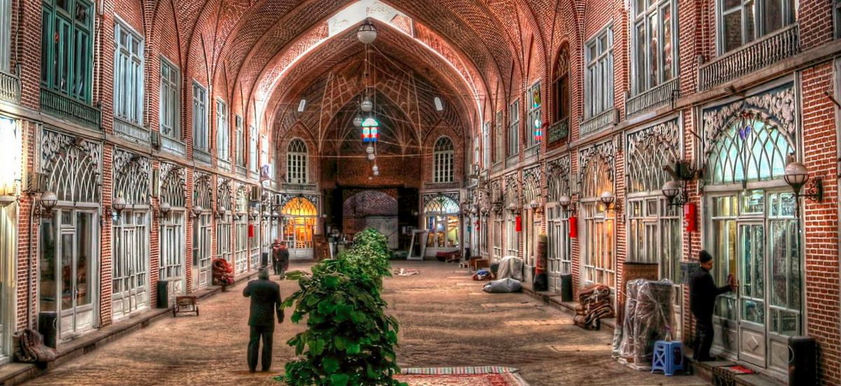 Исторический базарный комплекс в Тебризе