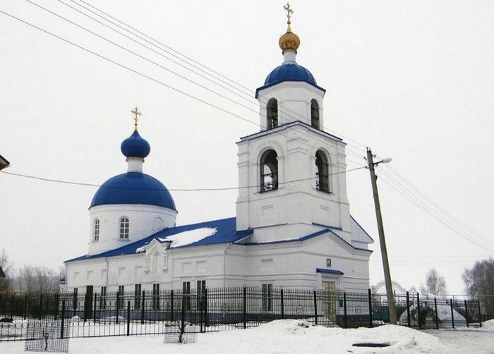 Церковь Казанской иконы Божией Матери в селе Нурма