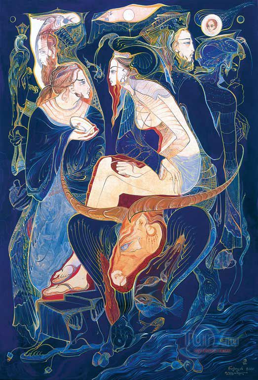 Художественная галерея-кафе Русудан Петвиашвили в Батуми