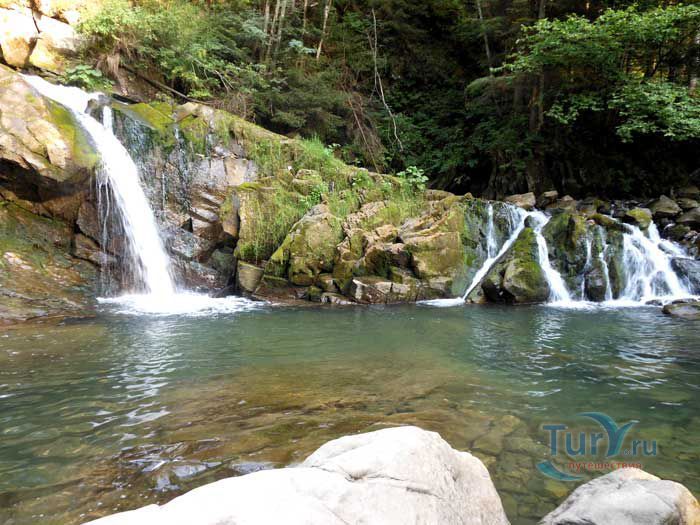 Водопад на реке Каменка